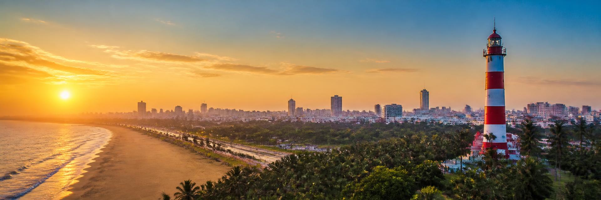 Chennai skyline