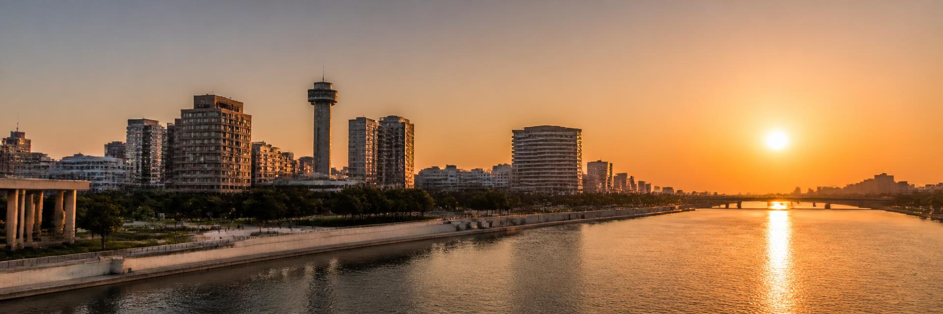 Ahmedabad skyline