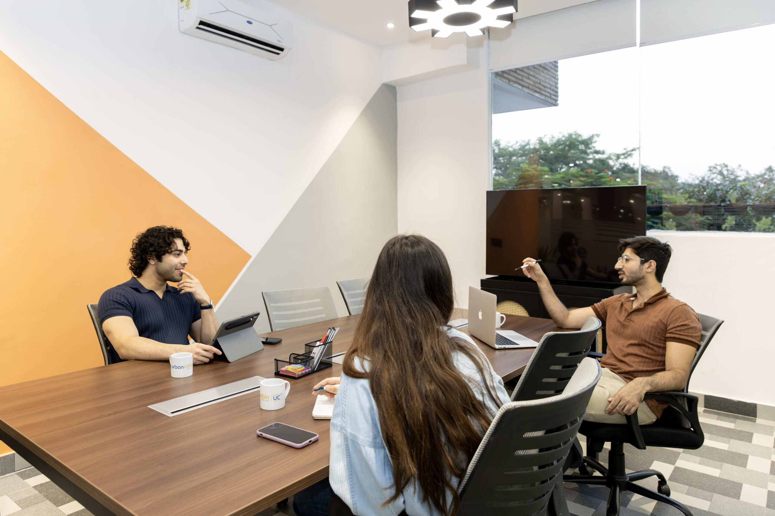 Urban Cabin Cowork workspace