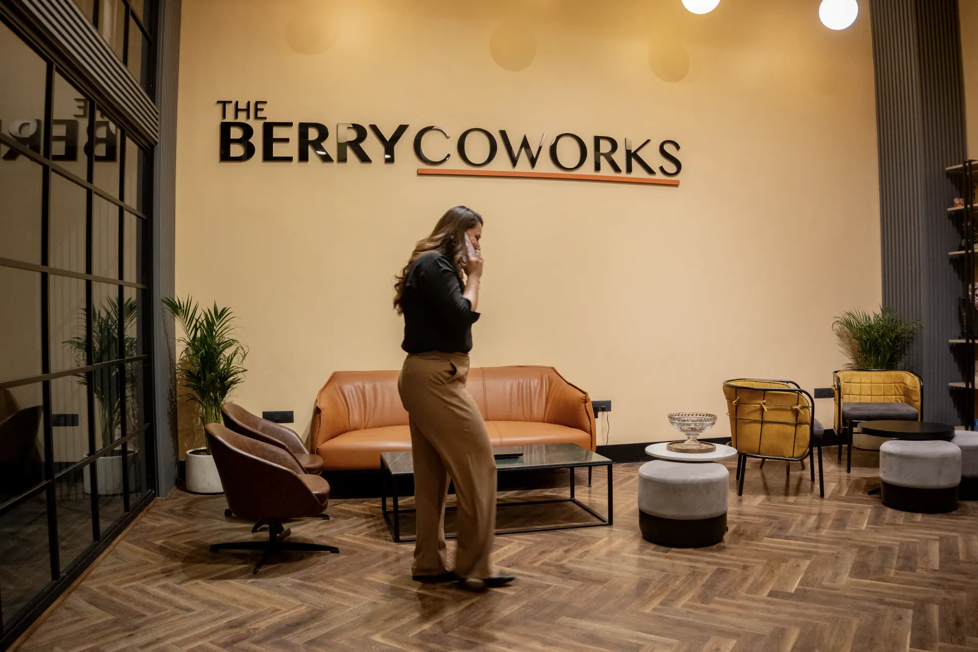 The Berry Coworks logo