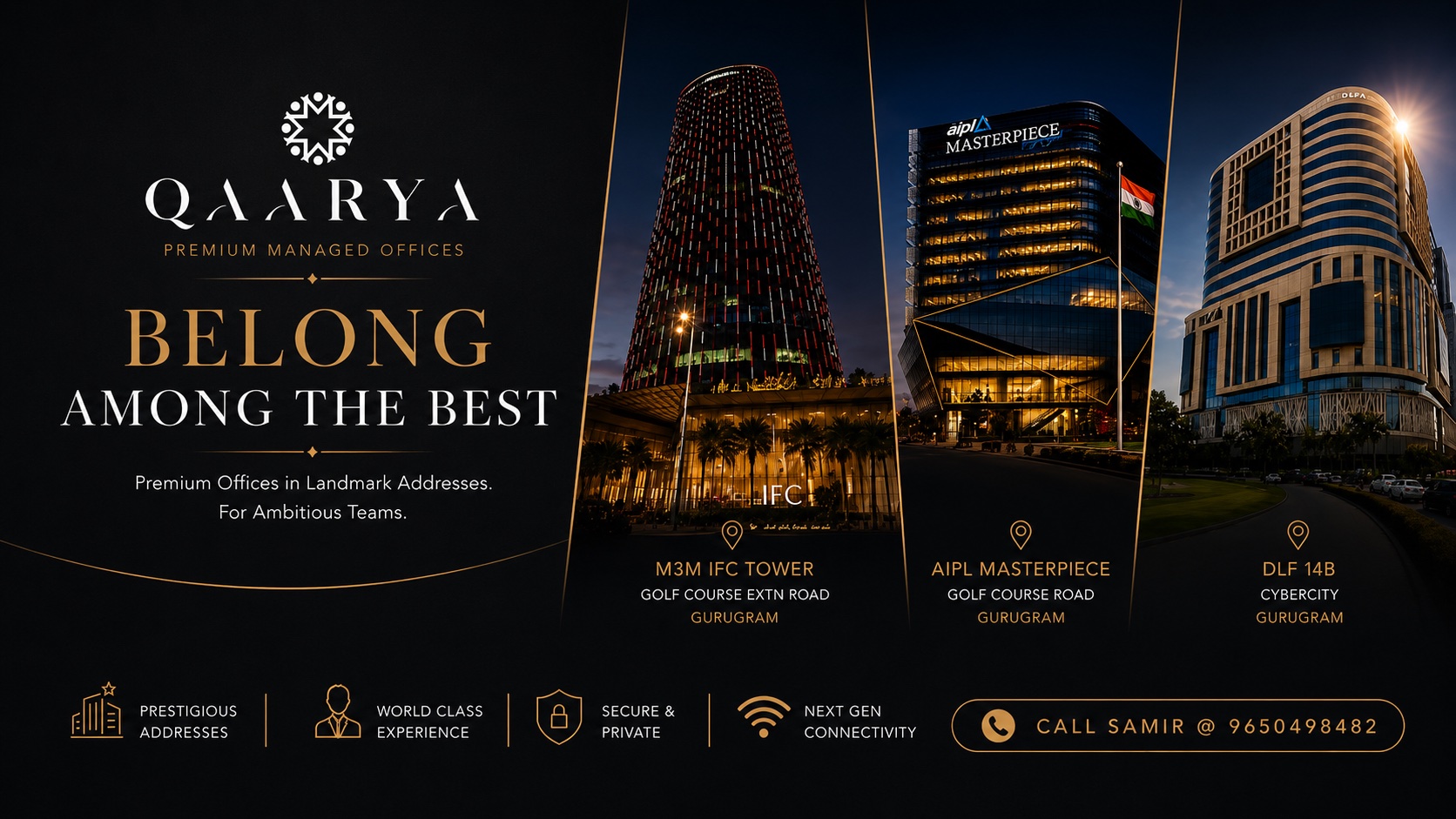 Qaarya Offices workspace