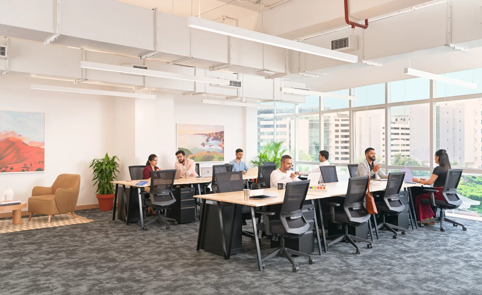 WeWork workspace